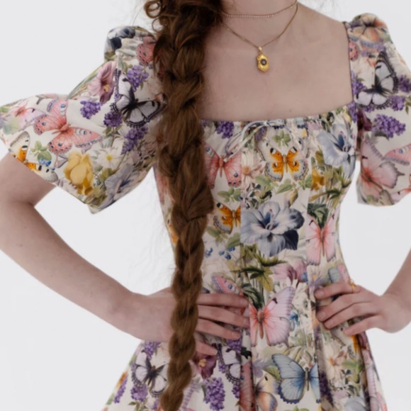 Selkie The Butterfly Botanics Mini Day Dress - Picture 9 of 9